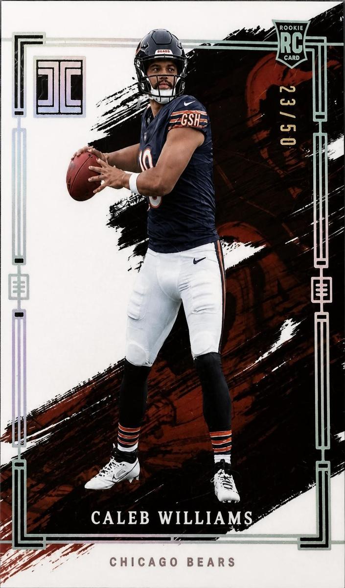 2024 Panini Impeccable Football Silver Caleb Williams #71