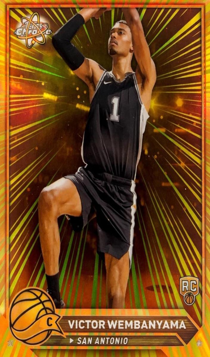 2023 Topps Chrome Basketball Victor Wembanyama #RAR-1 PSA 9
