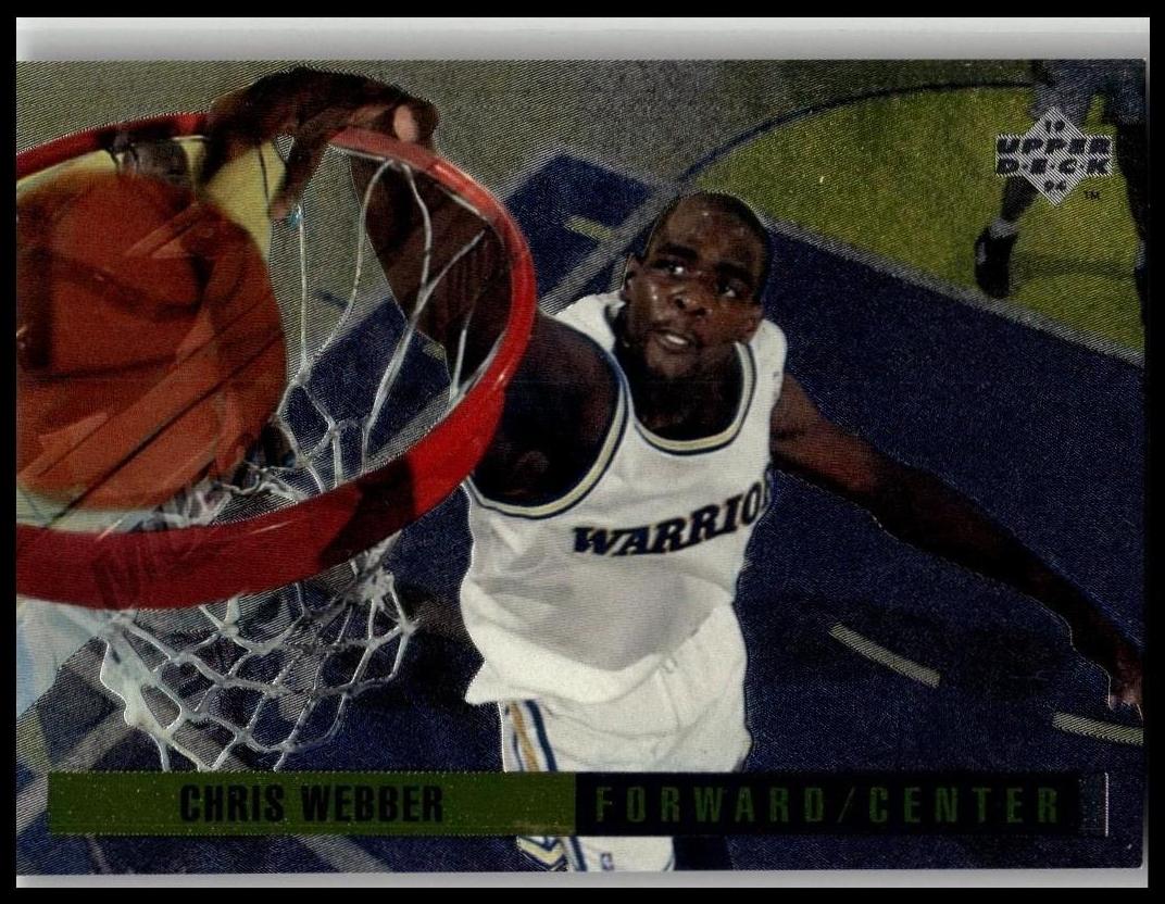 1993 Upper Deck SE Basketball Chris Webber #G7