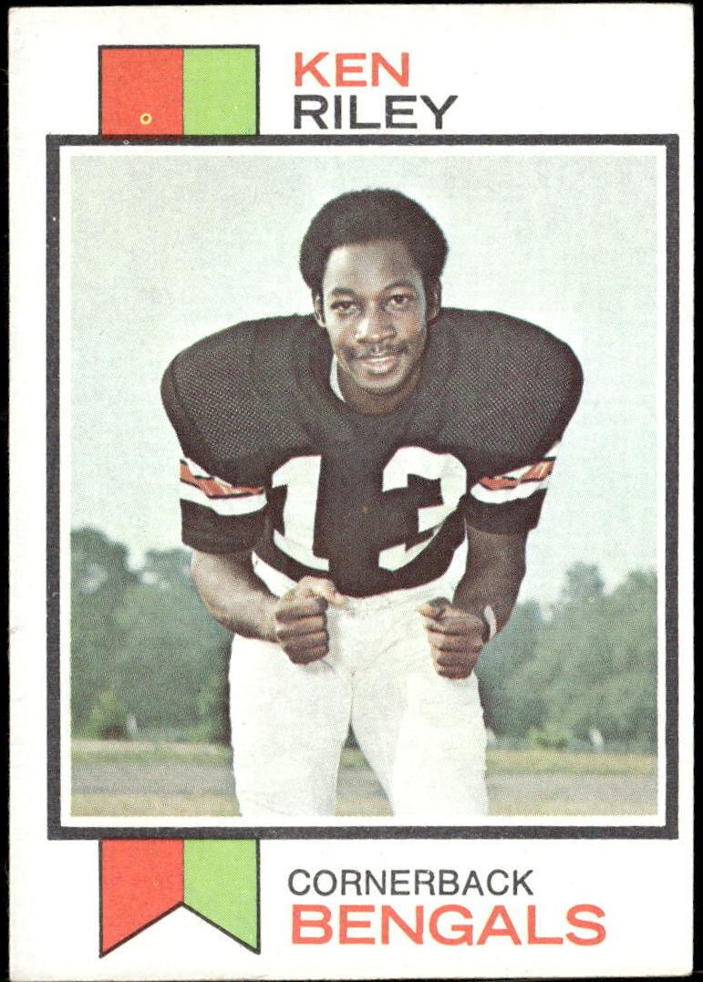 1973 Topps Football Ken Riley #171