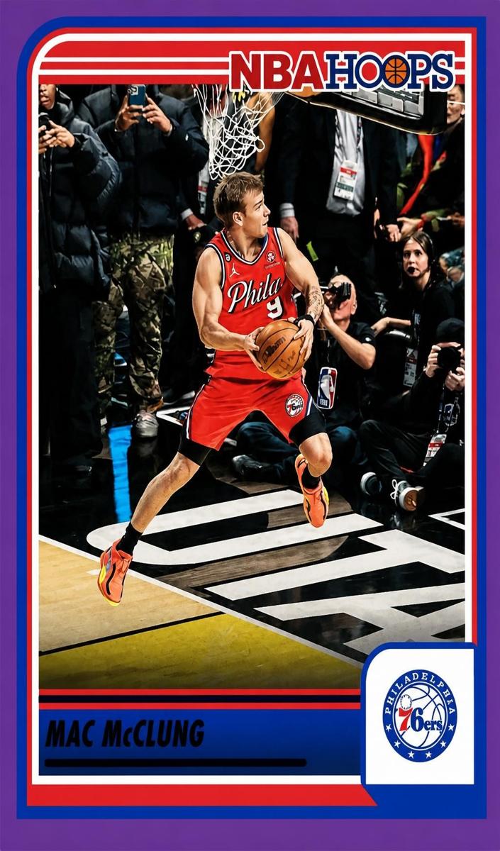 2023 Panini Hoops Basketball Purple Mac McClung #48