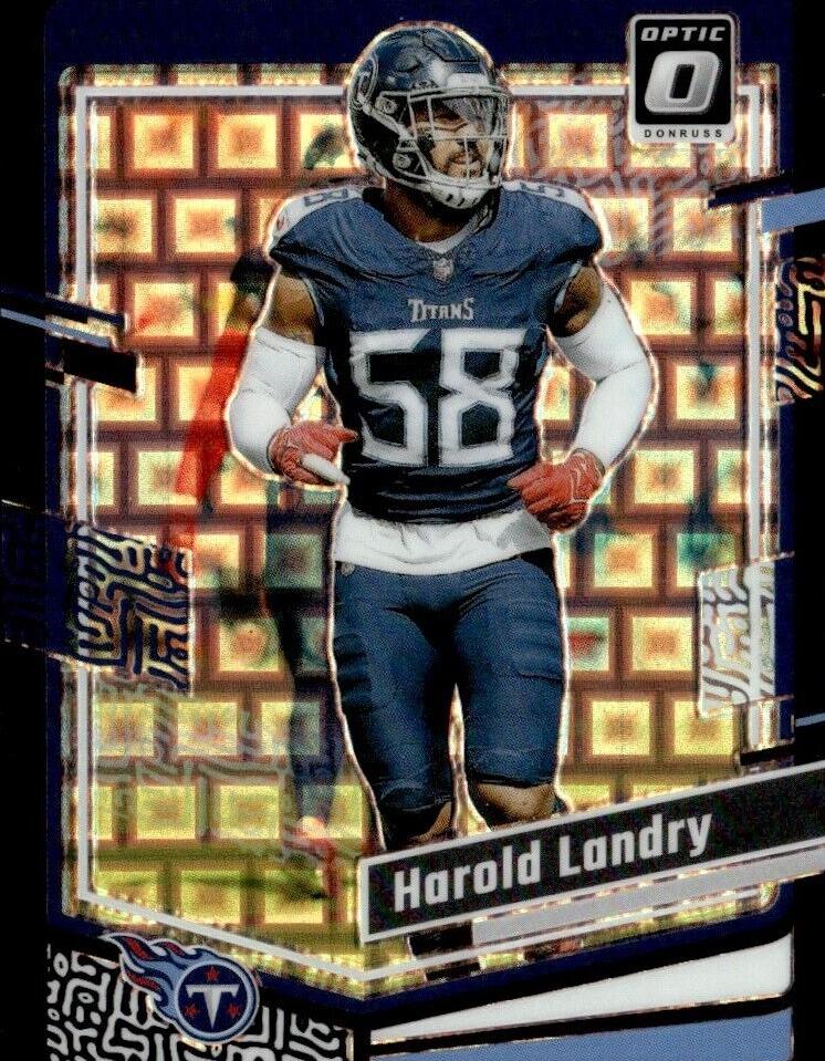 2023 Donruss Optic Football Black Pandora Harold Landry #191