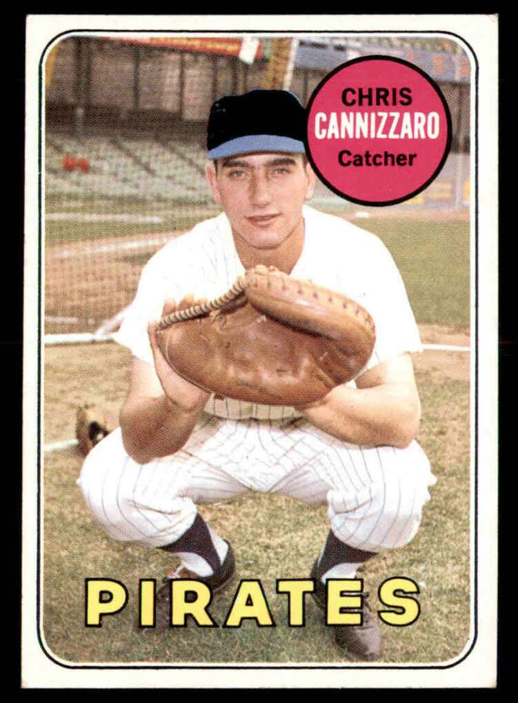 1969 Topps Baseball Chris Cannizzaro #131 PSA 8