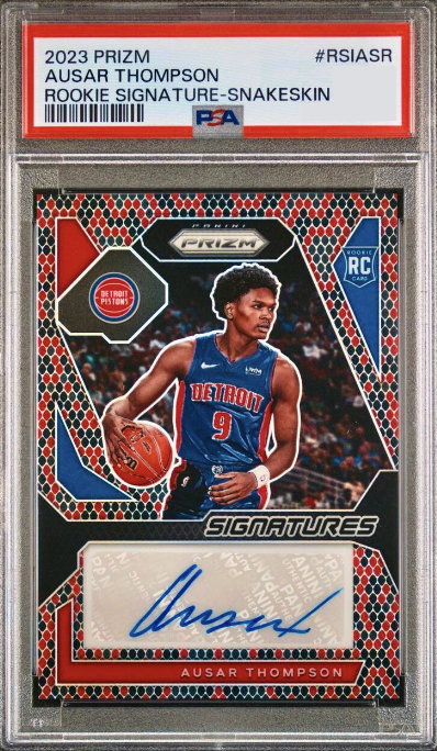 2023 Panini Prizm Basketball Snakeskin Ausar Thompson #RSI-ASR