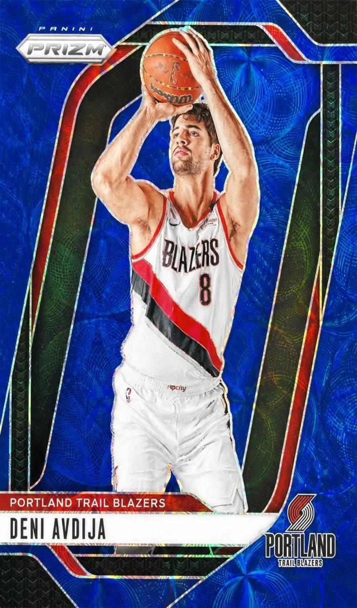 2024 Panini Prizm Basketball Choice Blue Deni Avdija #13