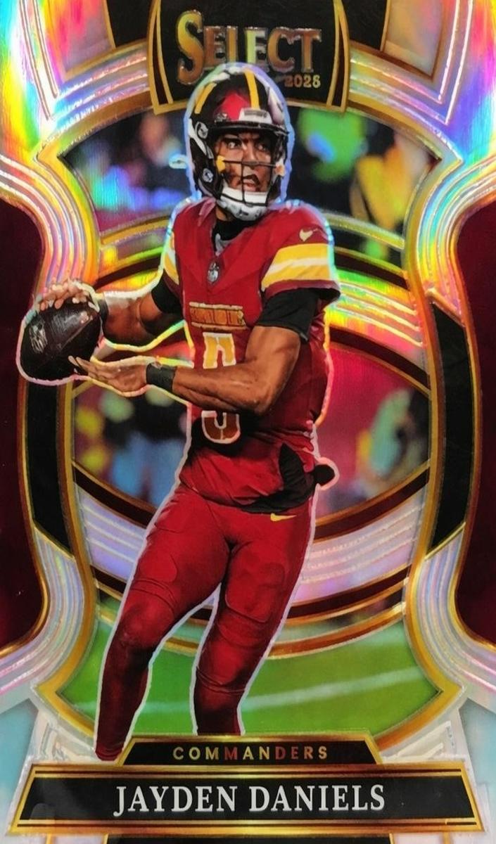 2025 Panini Select Football Silver Jayden Daniels #88