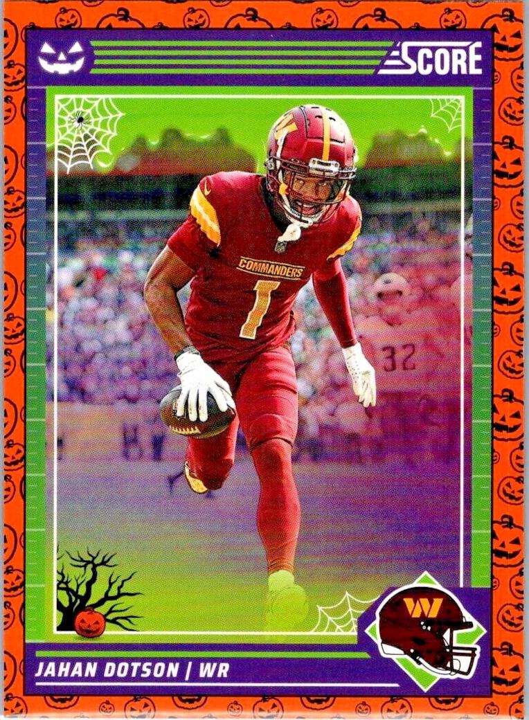 2024 Panini Score-a-Treat Football Pumpkin Jahan Dotson #284