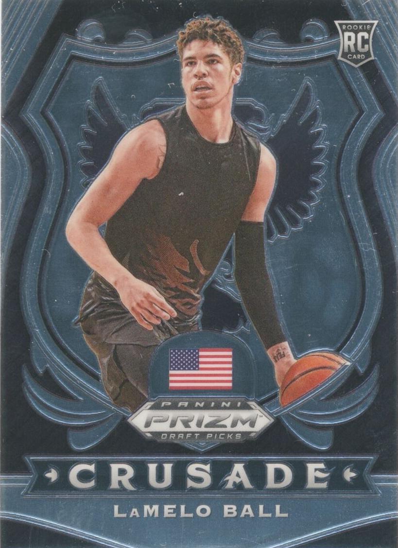 2020 Panini Prizm Draft Picks Basketball LaMelo Ball #83 PSA 10