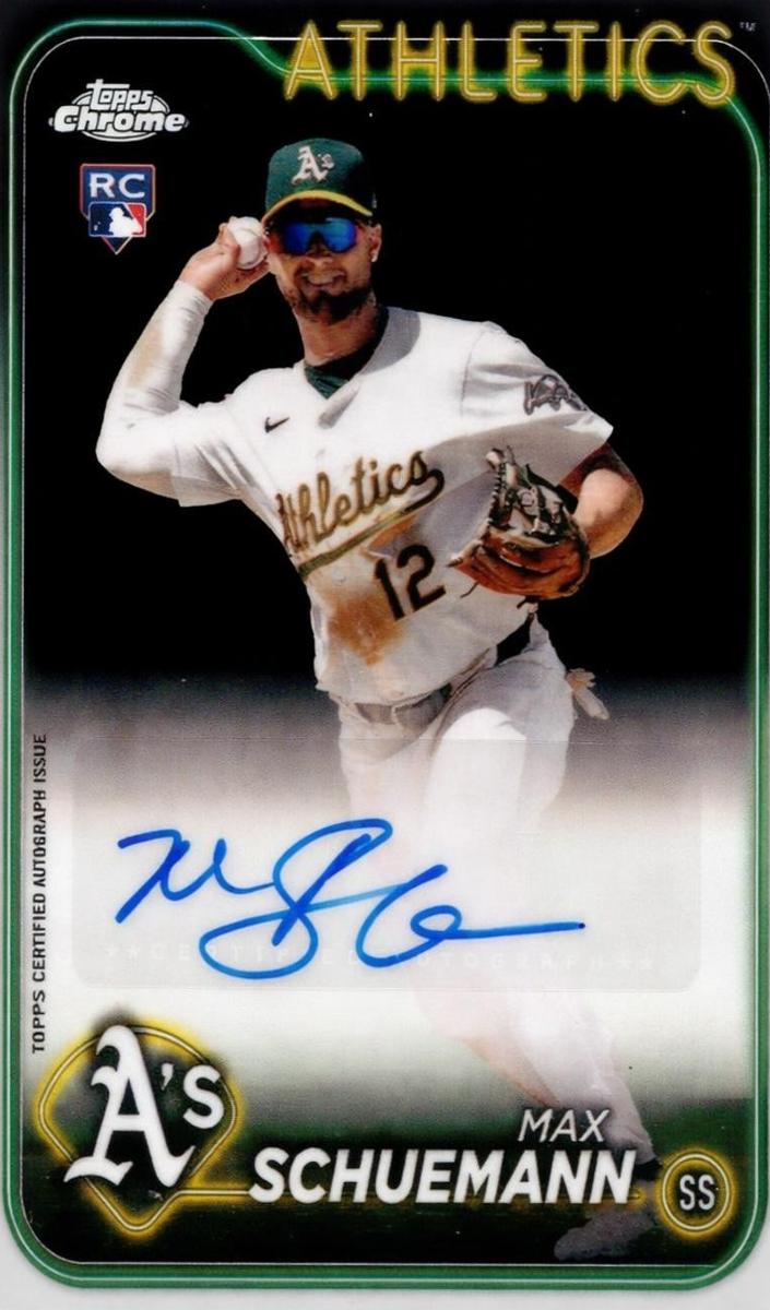 2024 Topps Chrome Update Baseball Max Schuemann #AC-MSC