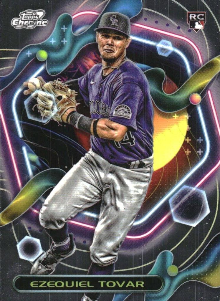 2023 Topps Cosmic Chrome Baseball Ezequiel Tovar #27