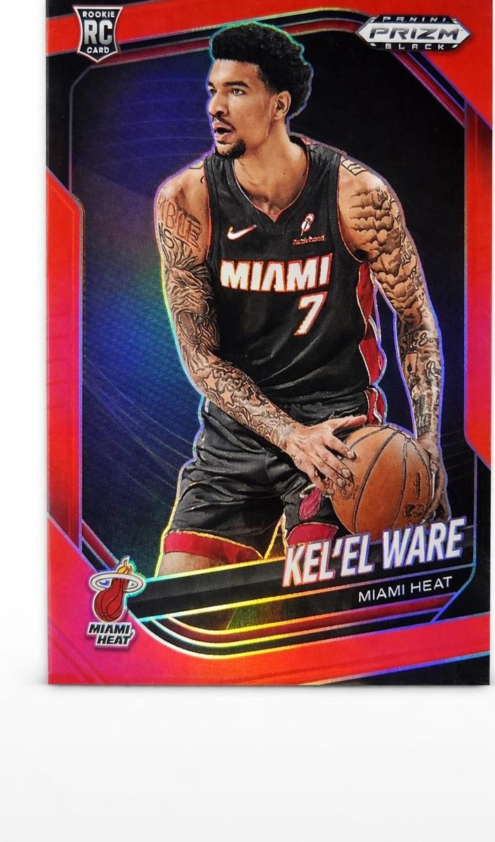 2024 Panini Prizm Black Basketball Red Kel'el Ware #156