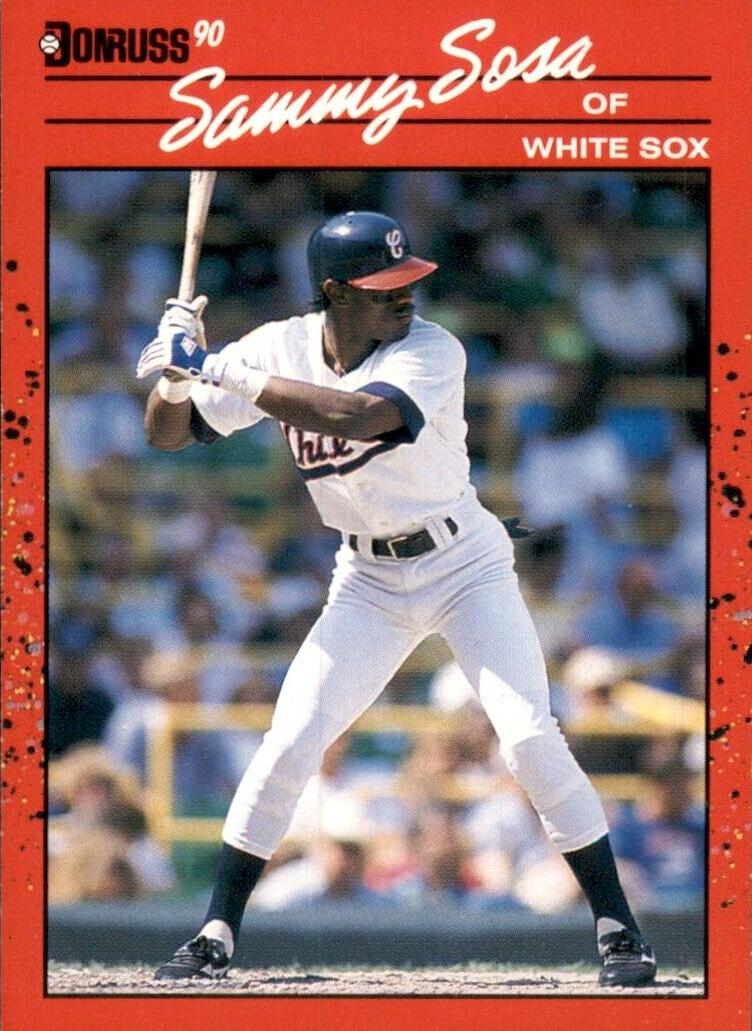 1990 Donruss Baseball Sammy Sosa #489 PSA 10