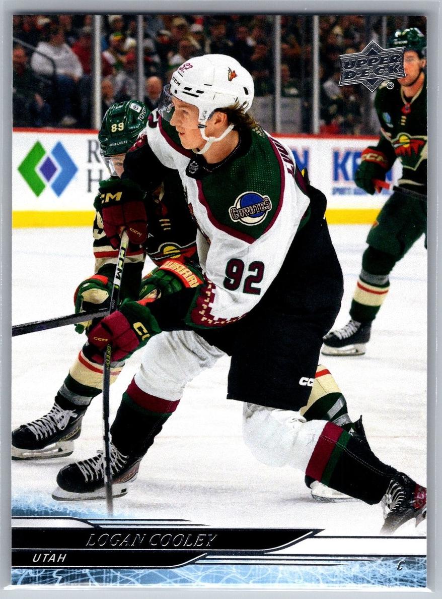 2024 Upper Deck Hockey Logan Cooley #419