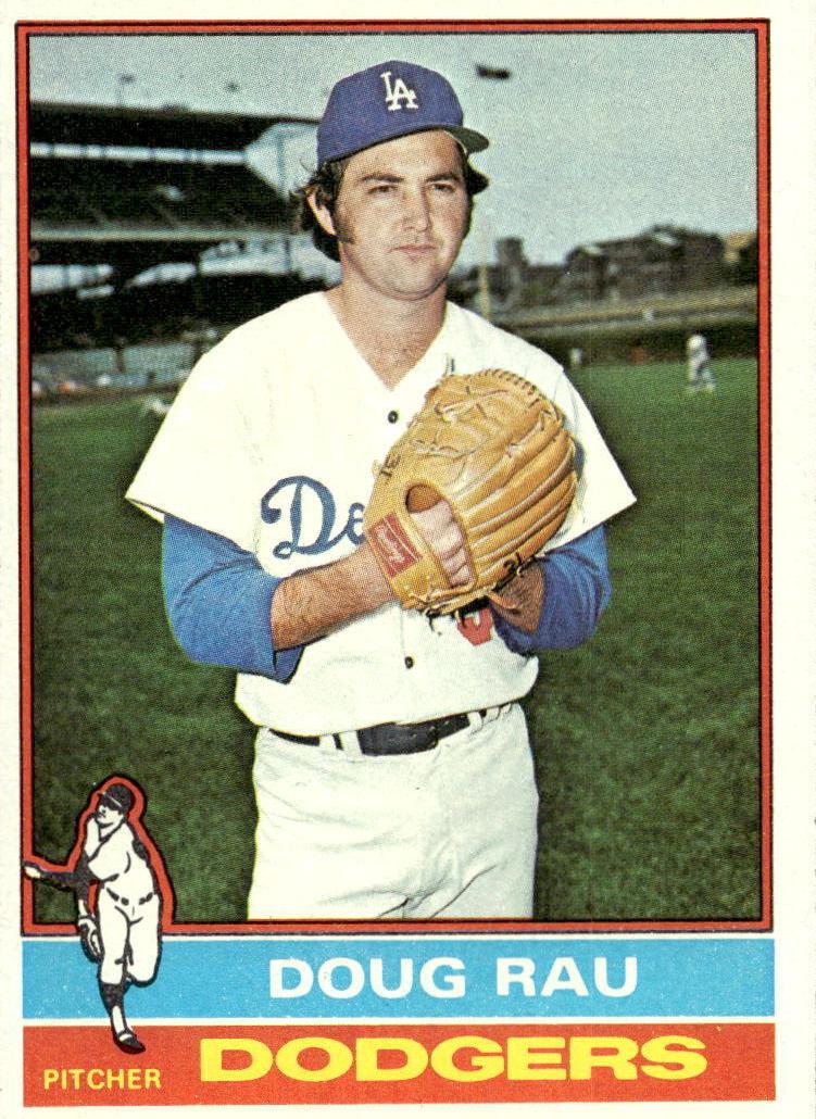 1976 Topps Baseball Doug Rau #124