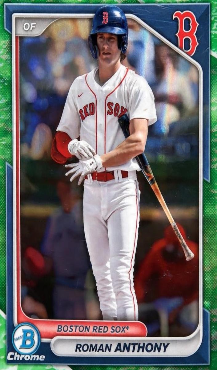 2024 Bowman Chrome Prospects Baseball Green Roman Anthony #BCP-22 SGC 9