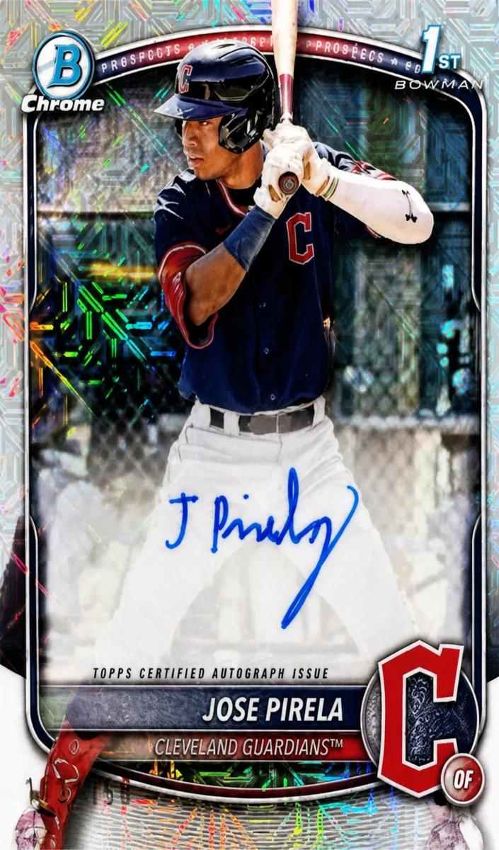 2025 Bowman Chrome Prospects Baseball Refractor Jose Pirela #CPA-JP