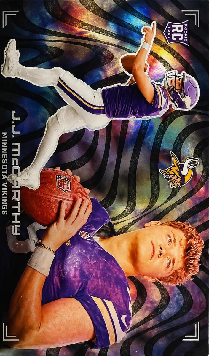 2024 Panini Prizm Football J.J. McCarthy #8 PSA 9