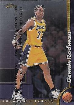 1998 Topps Finest Basketball Dennis Rodman #134