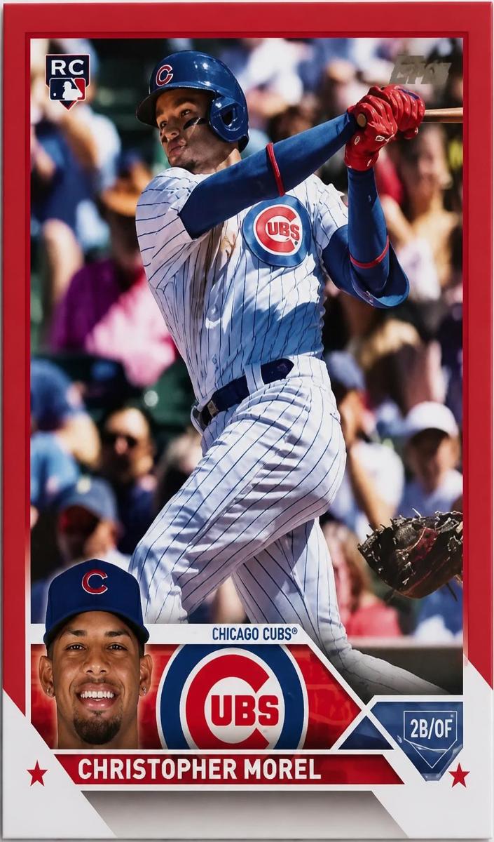 2023 Topps Baseball Mother's Day Pink Christopher Morel #308