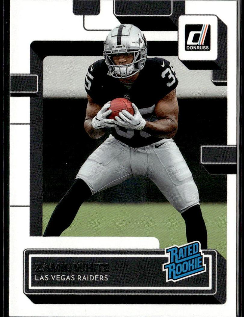 2022 Panini Donruss Football Zamir White #334 PSA 8.5