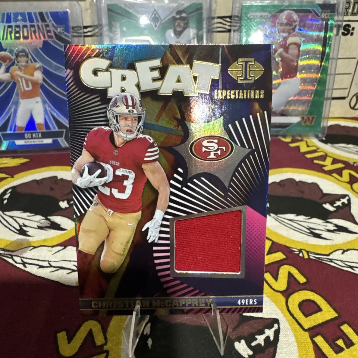 2024 Panini Illusions Football Christian McCaffrey #GE-CMY