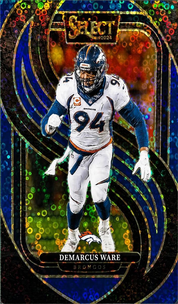 2024 Panini Select Football Blue Disco DeMarcus Ware #147