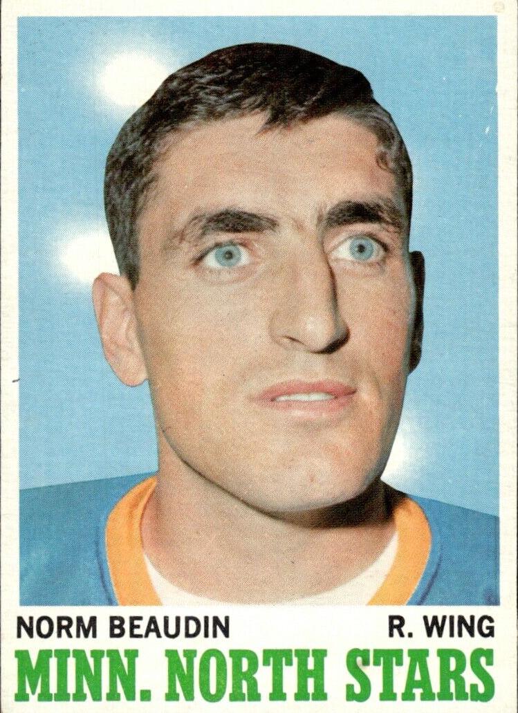 1970 O-Pee-Chee Hockey Norm Beaudin #48 PSA 6.5