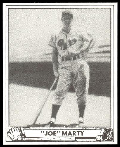 1940 Play Ball Baseball Joe Marty #216