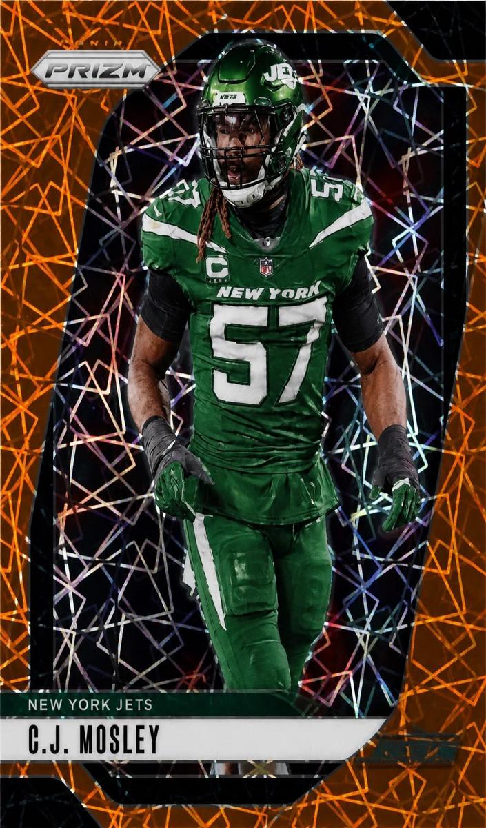 2024 Panini Prizm Football Lazer C.J. Mosley #227