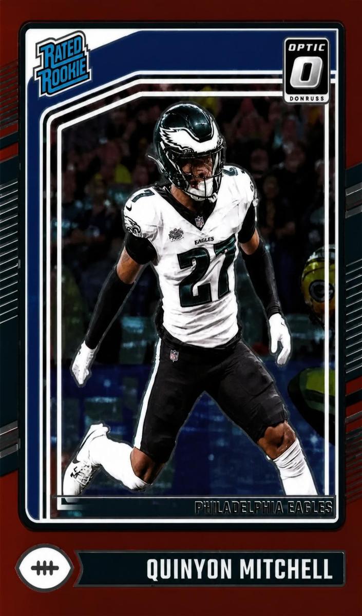 2024 Donruss Optic Football Red Stars Quinyon Mitchell #282