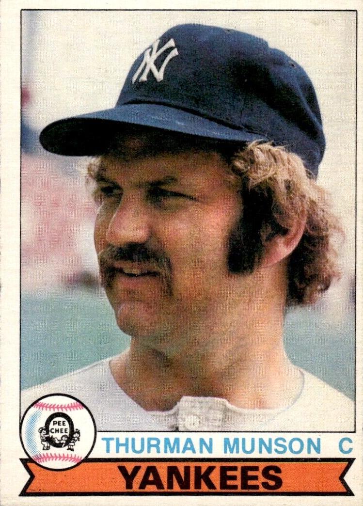 1979 O-Pee-Chee Baseball Thurman Munson #157 PSA 7.5