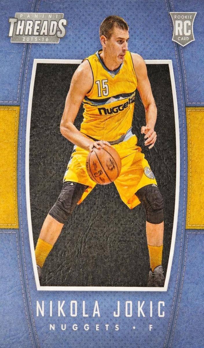 2015 Panini Threads Basketball Nikola Jokic #241