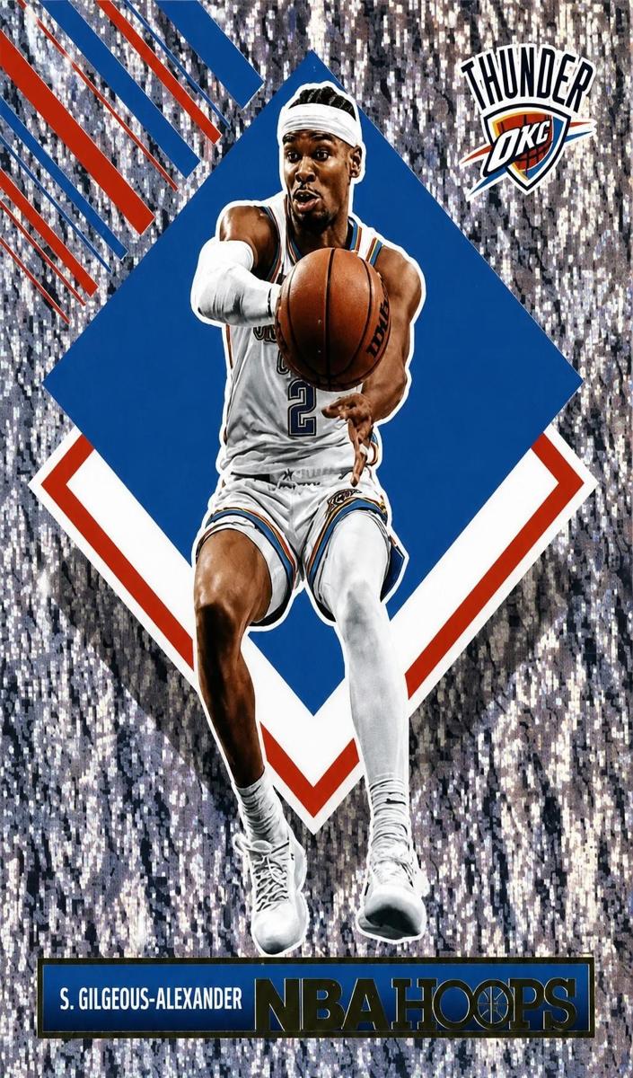2024 Panini Hoops Basketball Texture Shai Gilgeous-Alexander #283