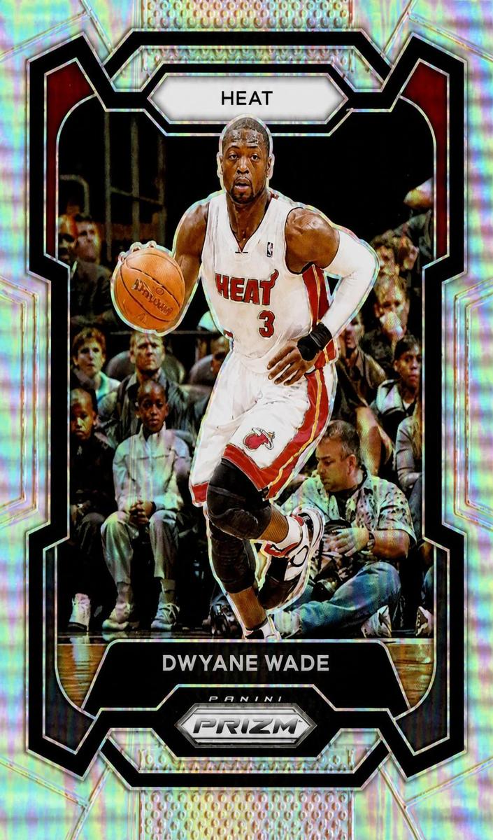 2023 Panini Prizm Basketball Silver Dwyane Wade #182