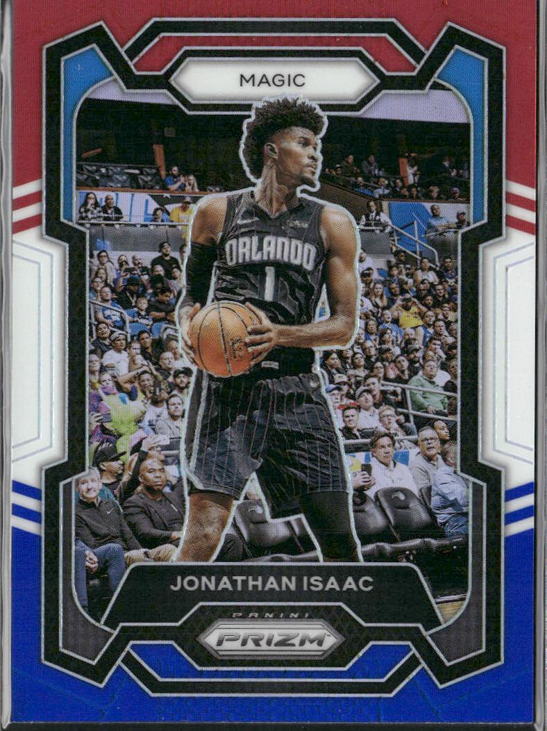 2023 Panini Prizm Basketball Red White and Blue Jonathan Isaac #288