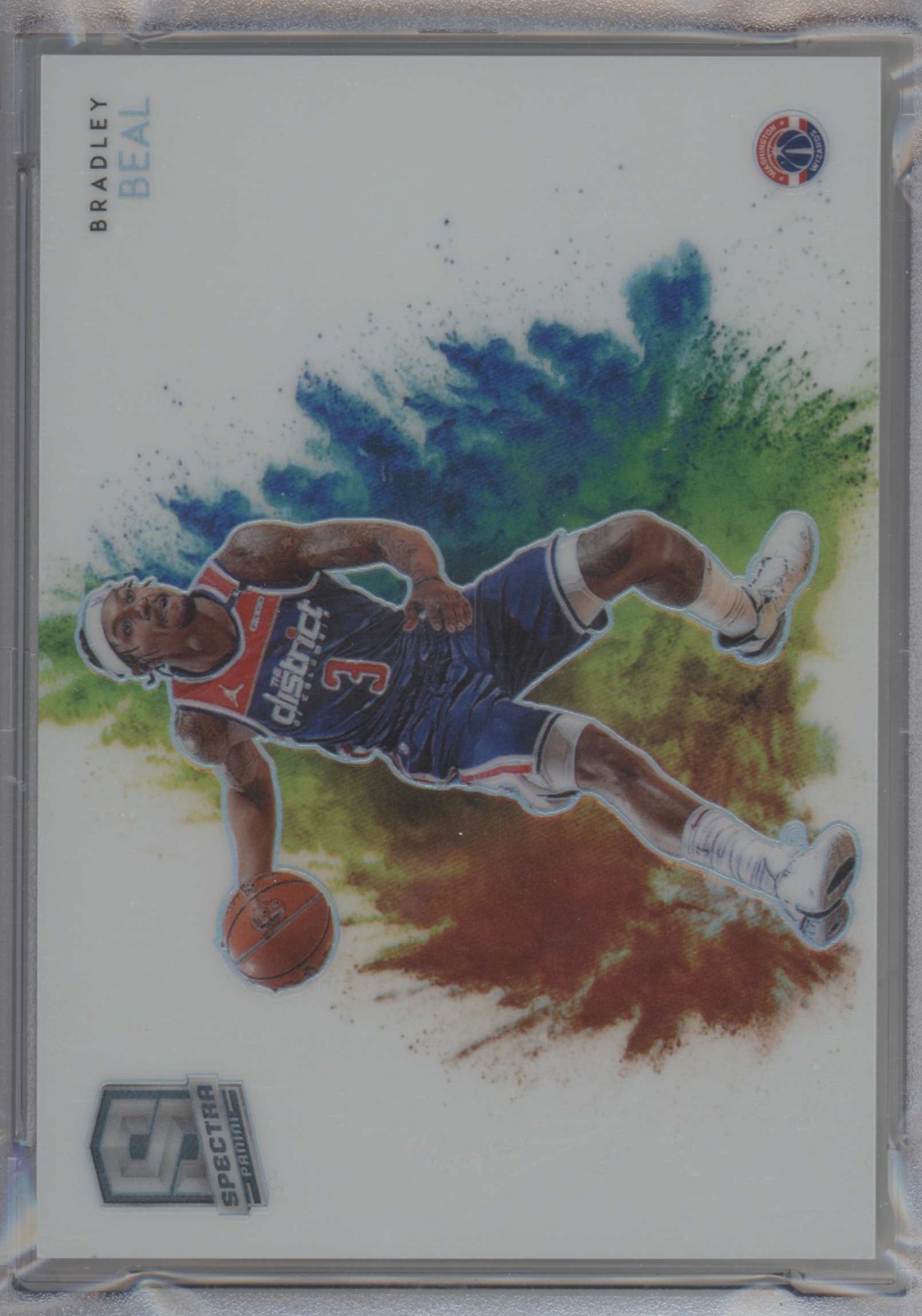 2020 Panini Spectra Basketball Bradley Beal #11 PSA 9