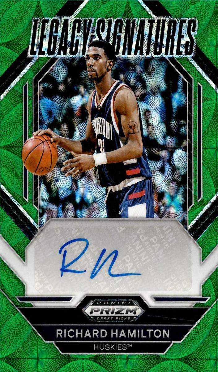 2023 Panini Prizm Draft Picks Basketball Choice Green Richard Hamilton #LS-RHM