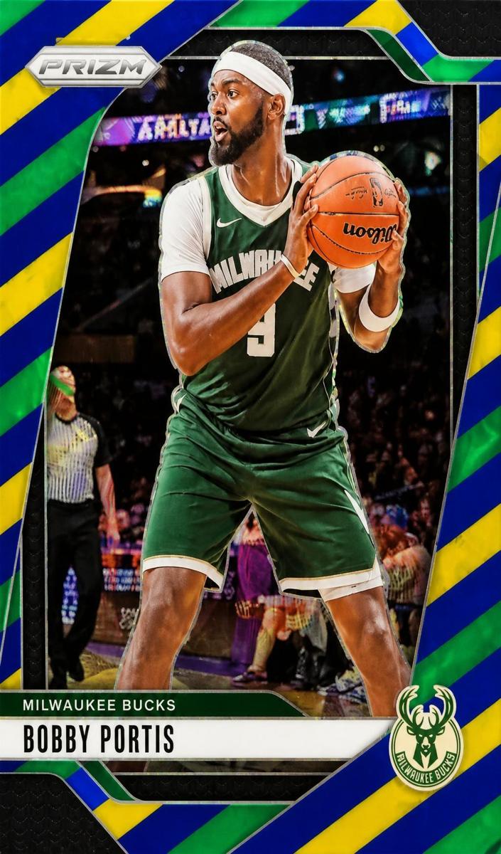 2024 Panini Prizm Basketball Choice Blue Yellow and Green Bobby Portis #206