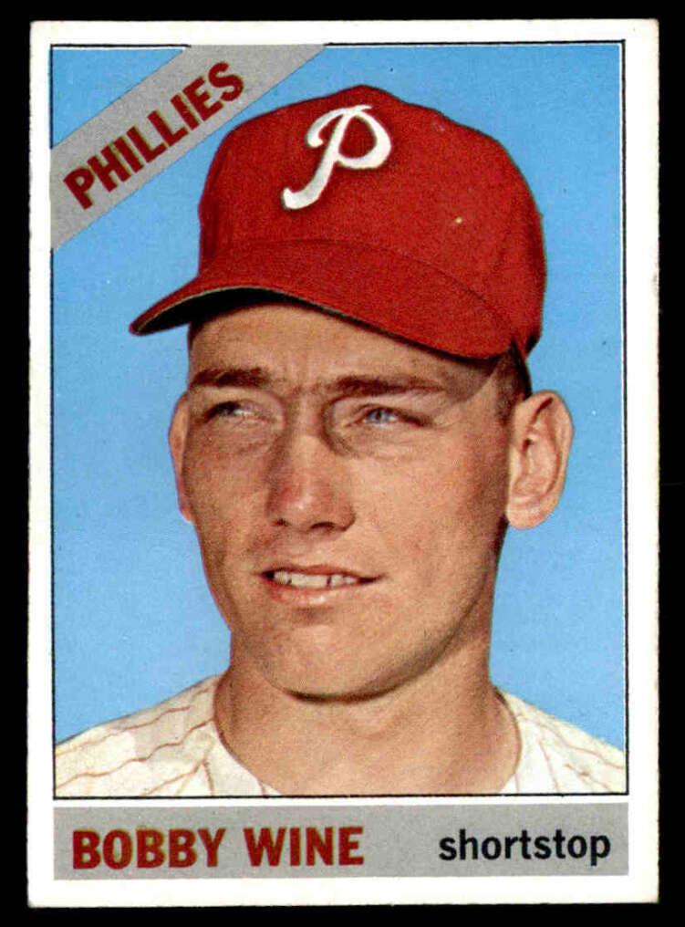 1966 Topps Baseball Bobby Wine #284 PSA 5.5