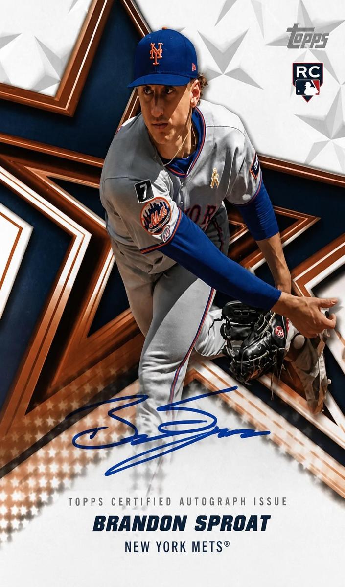 2026 Topps Baseball Brandon Sproat #BSA-BSP