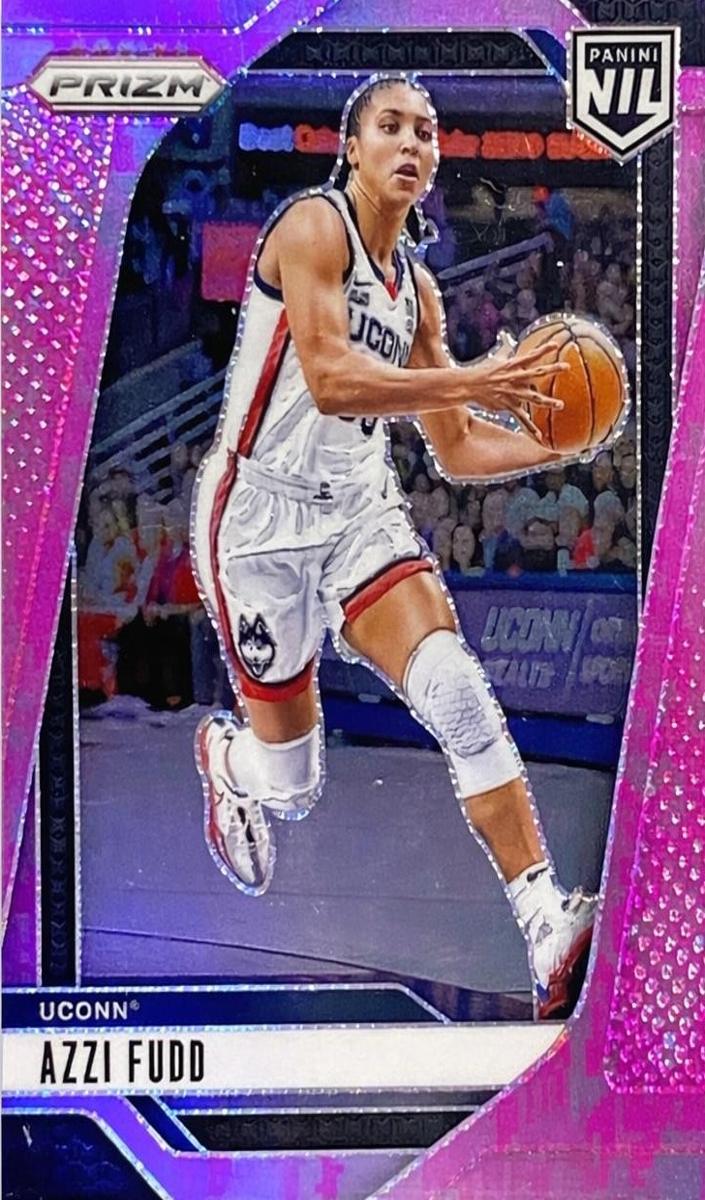 2024 Panini NIL University of Connecticut Basketball Camo Azzi Fudd #13