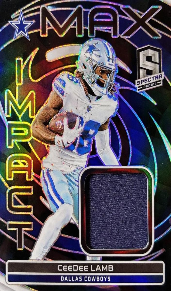 2023 Panini Spectra Football CeeDee Lamb #MI-CLA PSA 8