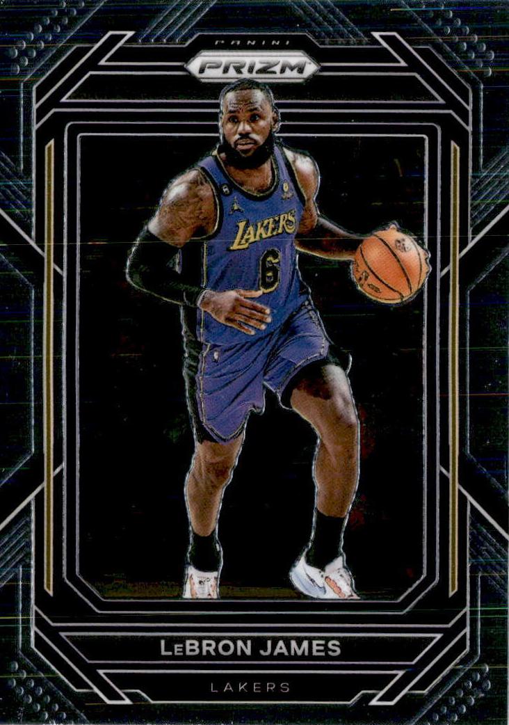 2022 Panini Prizm Basketball LeBron James #134
