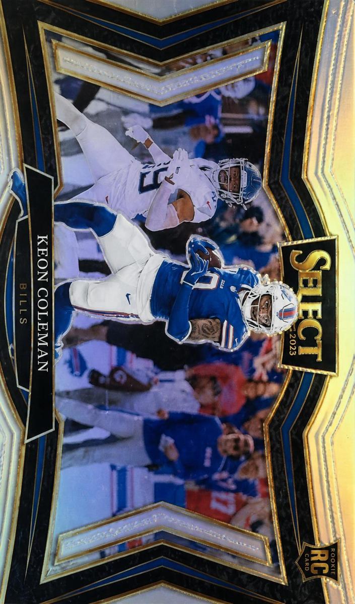 2024 Panini Select Football Silver Keon Coleman #458 PSA 10
