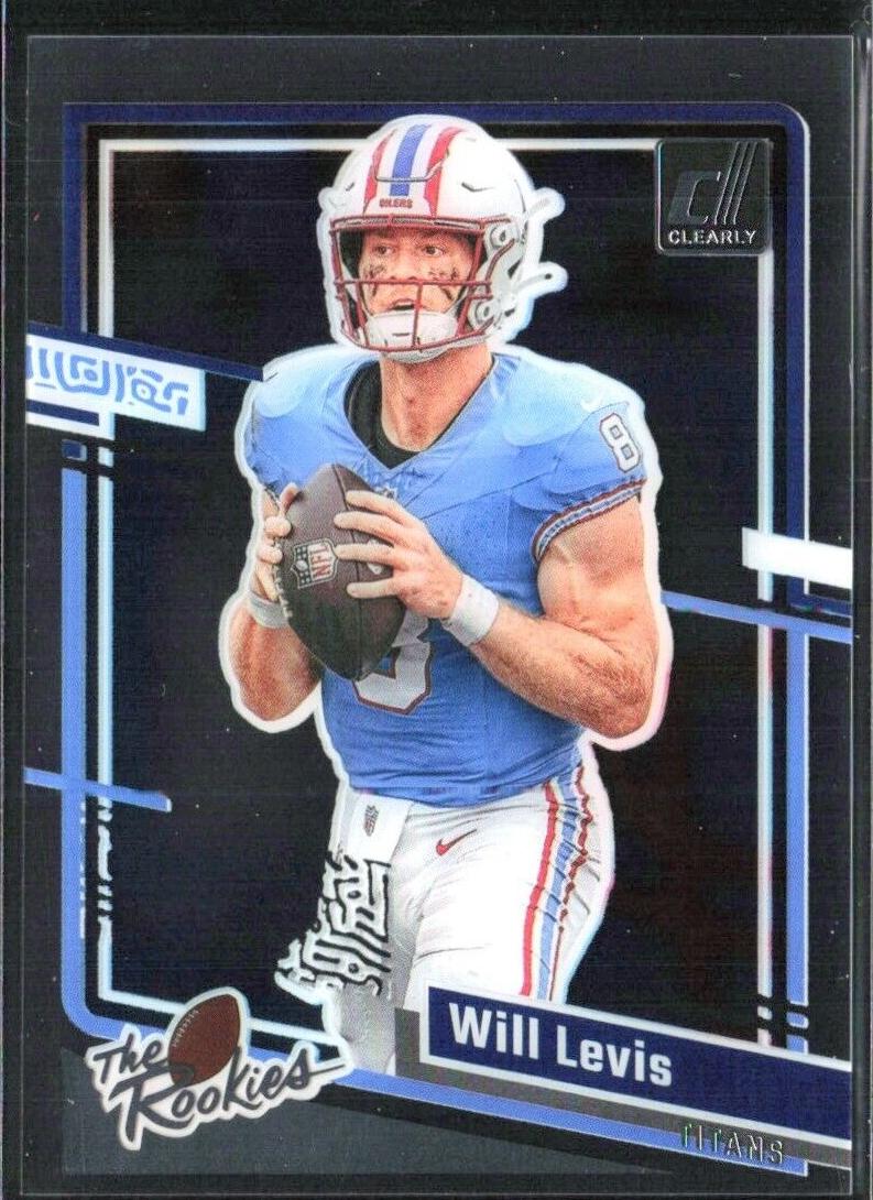 2023 Panini Clearly Donruss Football Will Levis #14
