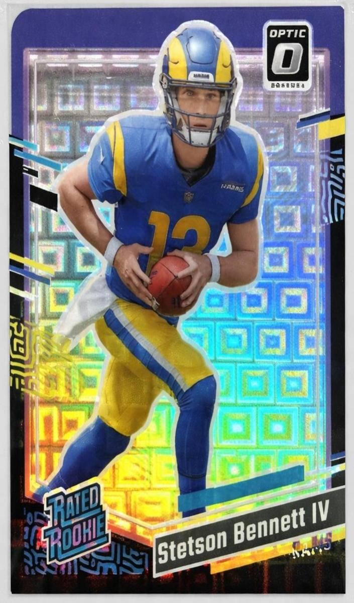2023 Donruss Optic Football Black Pandora Stetson Bennett IV #267
