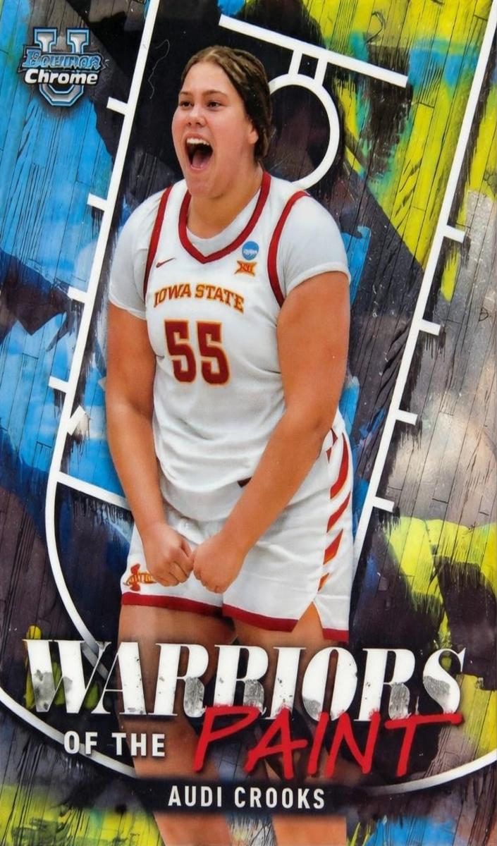 2024 Bowman Chrome University Basketball Audi Crooks #WP-17