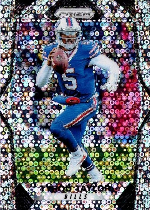 2017 Panini Prizm Football Disco Tyrod Taylor #140