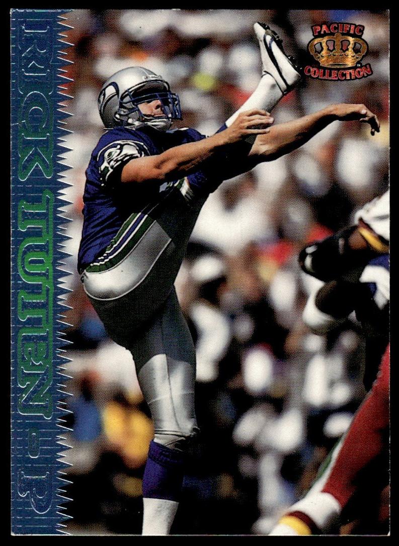 1995 Pacific Football Blue Rick Tuten #368