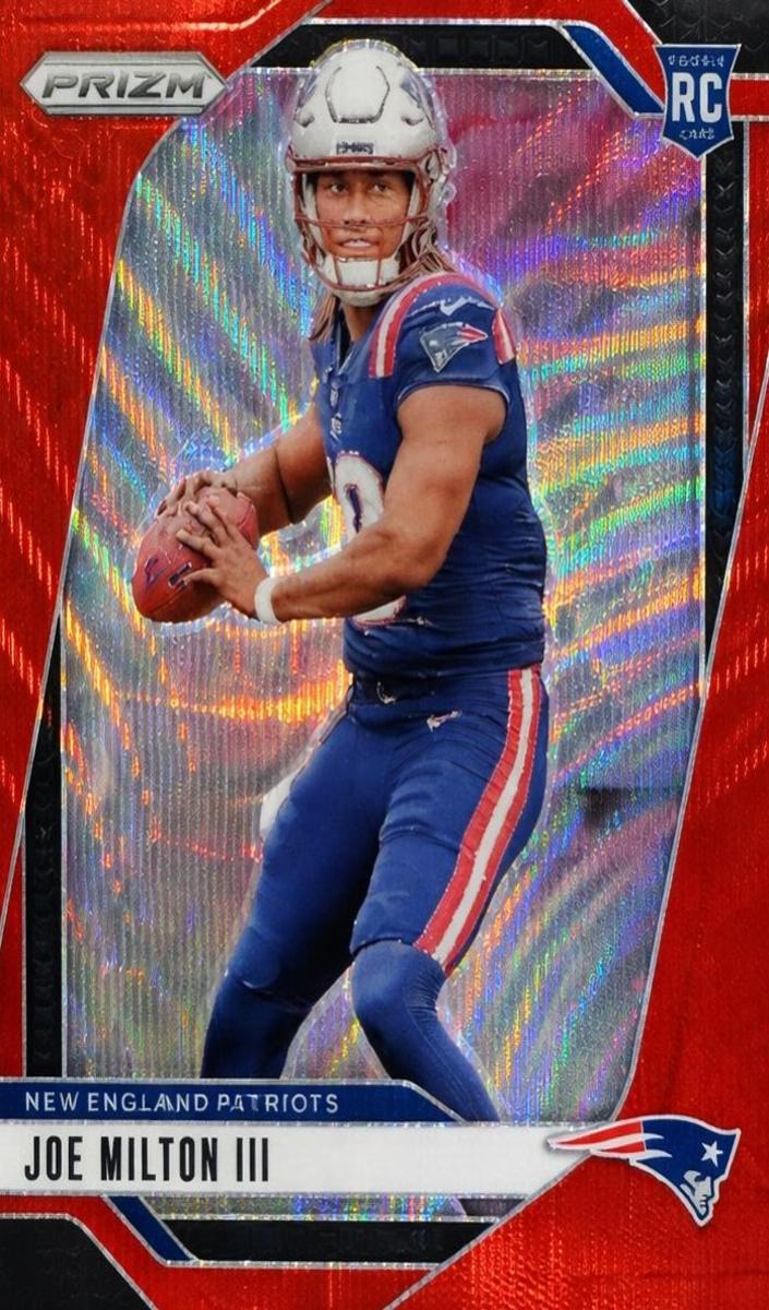 2024 Panini Prizm Football Red Wave Joe Milton III #354